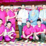 ईएमआरएस किलाड़ में राज्य स्तरीय खेलकूद प्रतियोगिता के समापन समारोह में सम्मानित खिलाड़ी